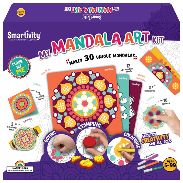 Smartivity My Mandala Art Kit Toycra Smartivity my mandala art kit toycra