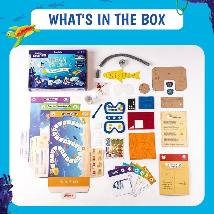 Smartivity Ocean Explorer 7 in 1 Activity Kit-STEM toys-Smartivity-Toycra