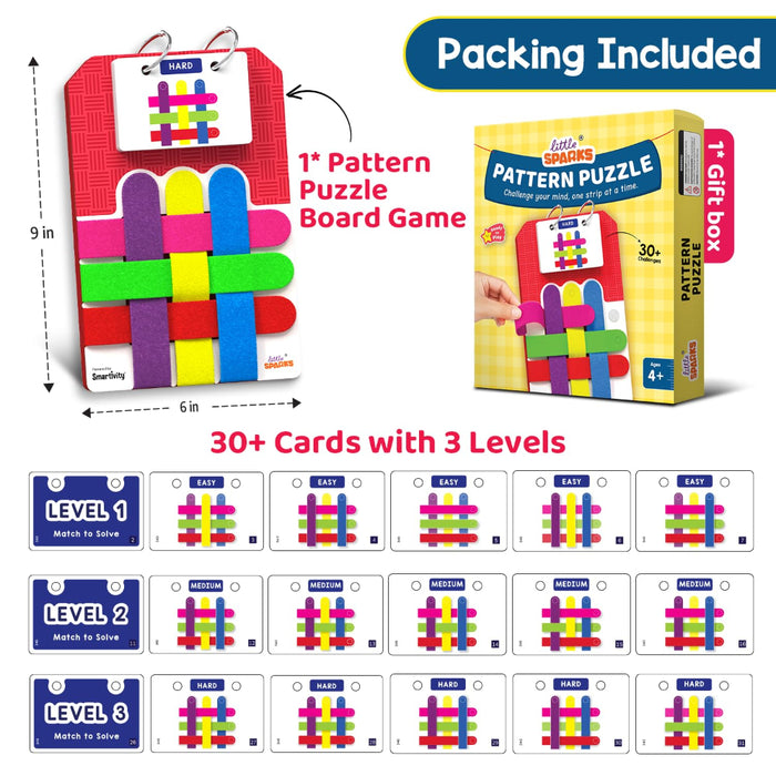 Smartivity Pattern Puzzle Game for Kids-Puzzles-Smartivity-Toycra