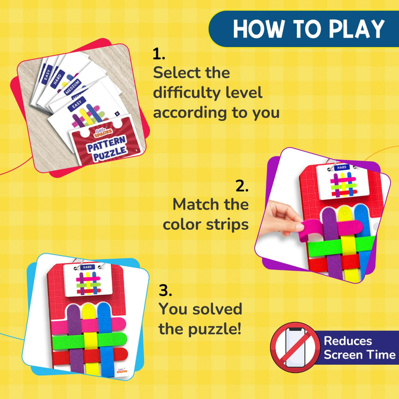 Smartivity Pattern Puzzle Game for Kids
