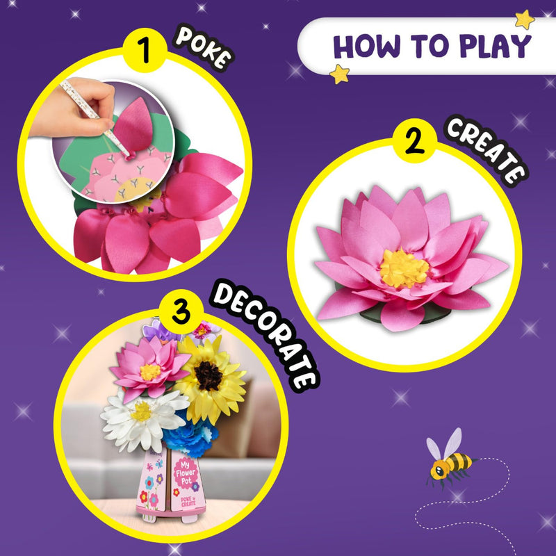 Smartivity Poke 'N' Create Flower Making Kit