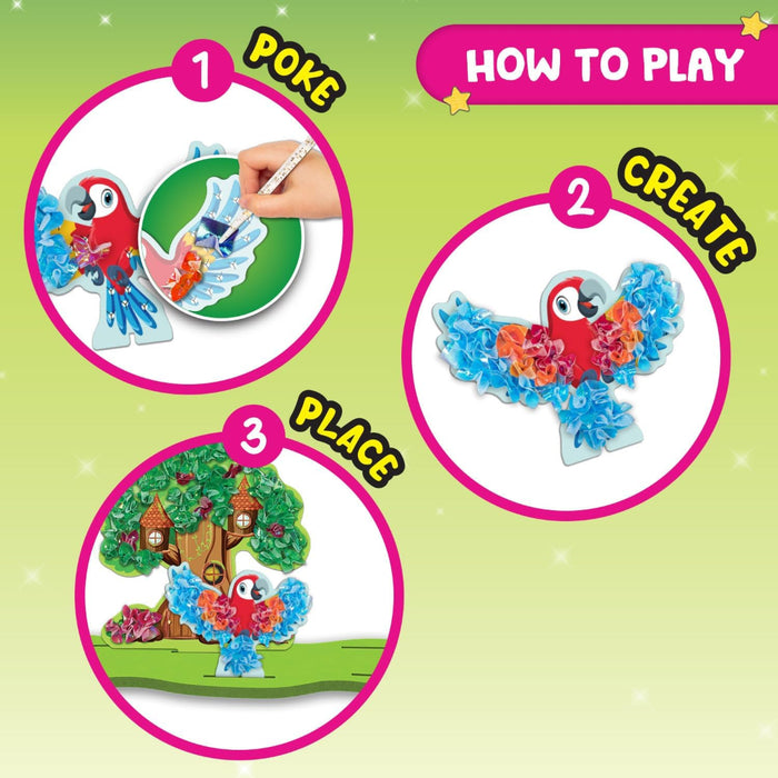 Smartivity Poke 'N' Create Jungle Animal Kingdom-Arts & Crafts-Smartivity-Toycra
