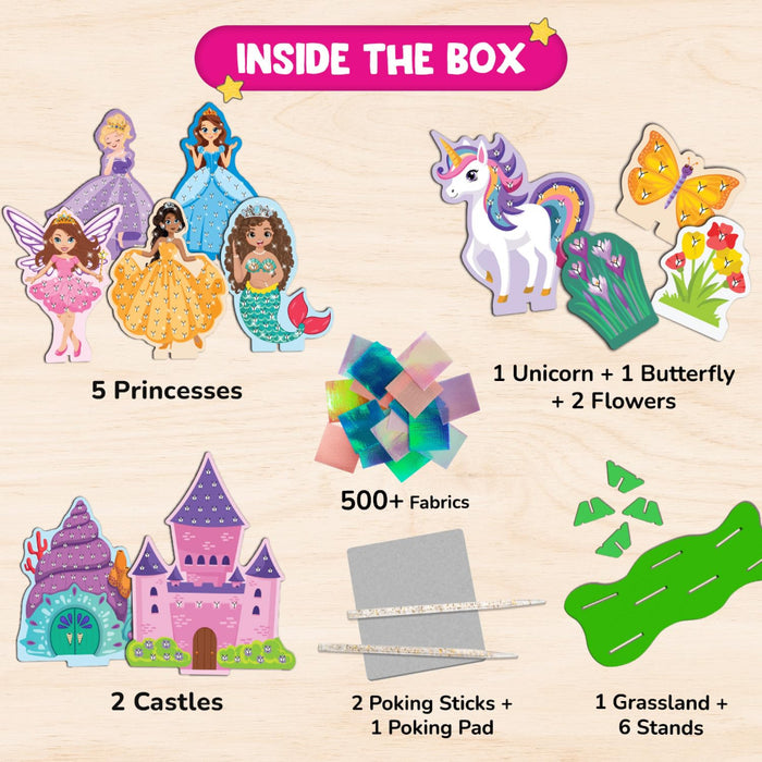 Smartivity Poke 'N' Create Princess wonderland-Arts & Crafts-Smartivity-Toycra