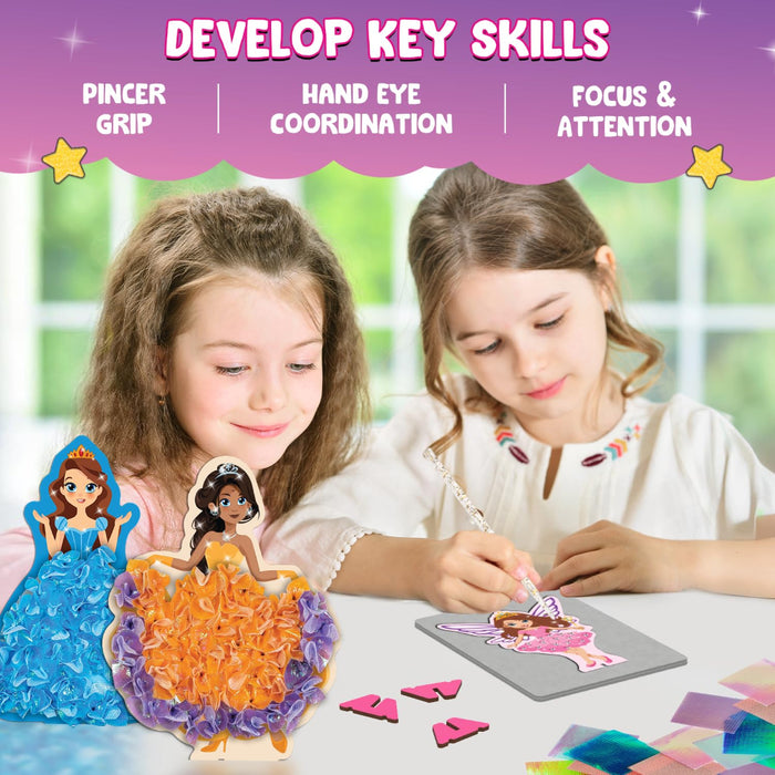 Smartivity Poke 'N' Create Princess wonderland-Arts & Crafts-Smartivity-Toycra