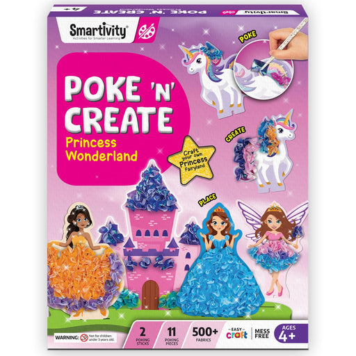 Smartivity Poke 'N' Create Princess wonderland-Arts & Crafts-Smartivity-Toycra