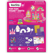 Smartivity Pom Pom Magnet Craft Kit -Princess and Unicorn