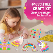 Smartivity Pom Pom Magnet Craft Kit -Princess and Unicorn