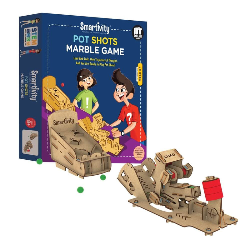 Smartivity Pot Shots Marble Game