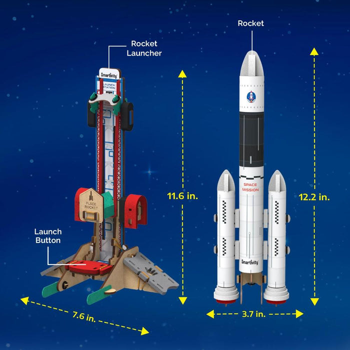 Smartivity Rocket Launcher Kit-STEM toys-Smartivity-Toycra