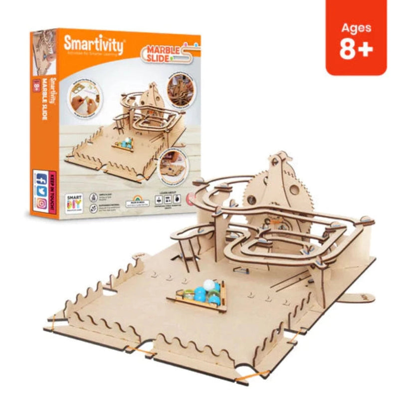Smartivity Roller Coaster Marble Slide DIY STEM Educational Fun Game