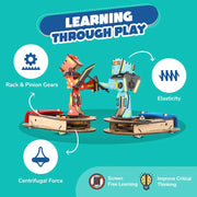 Smartivity STEAM Warriors: Clash of Cyborgs DIY STEM Activity Kit