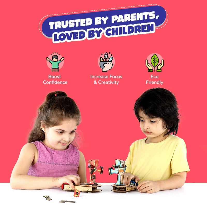 Smartivity STEAM Warriors: Clash of Cyborgs DIY STEM Activity Kit