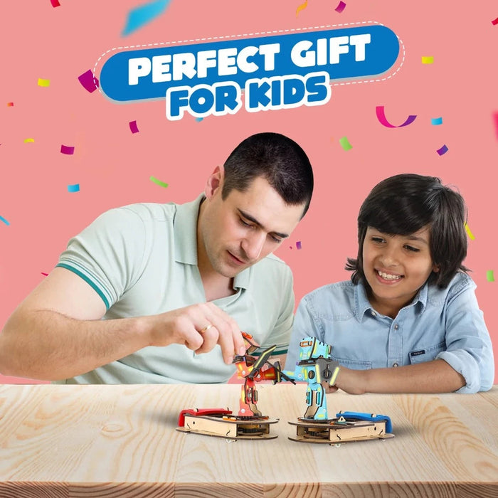 Smartivity STEAM Warriors: Clash of Cyborgs DIY STEM Activity Kit — Toycra