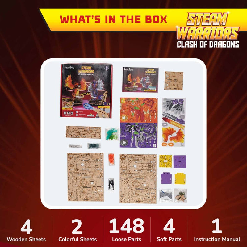 Smartivity STEAM Warriors: Clash of Dragons