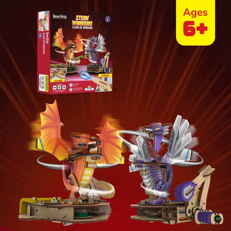 Smartivity STEAM Warriors: Clash of Dragons
