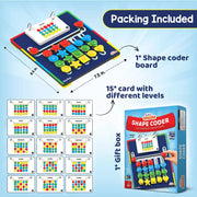 Smartivity Shape Coder Fun-Filled Brain Exercise Puzzle
