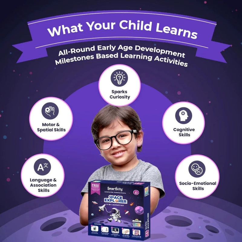 Smartivity Space Explorer 5 in 1 Activity Kit