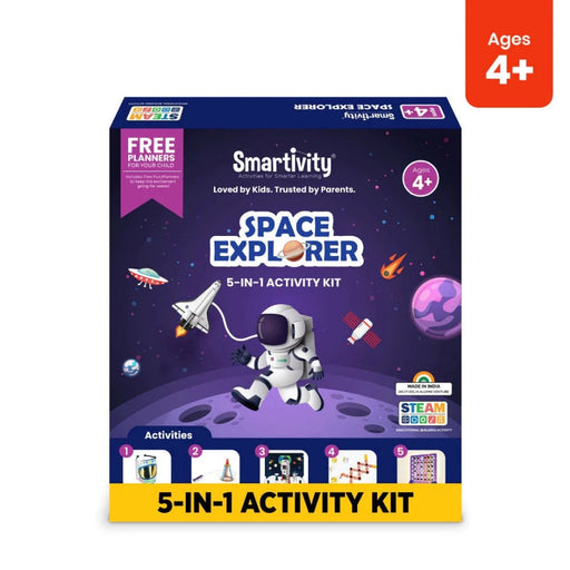 Smartivity Space Explorer 5 in 1 Activity Kit-STEM toys-Smartivity-Toycra