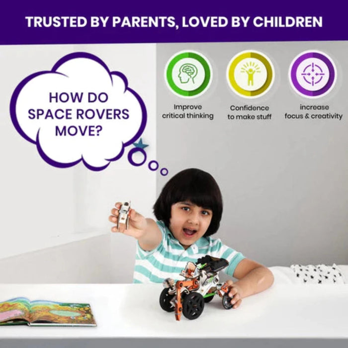 Smartivity Space Mission Rover DIY STEAM toy-STEM toys-Smartivity-Toycra