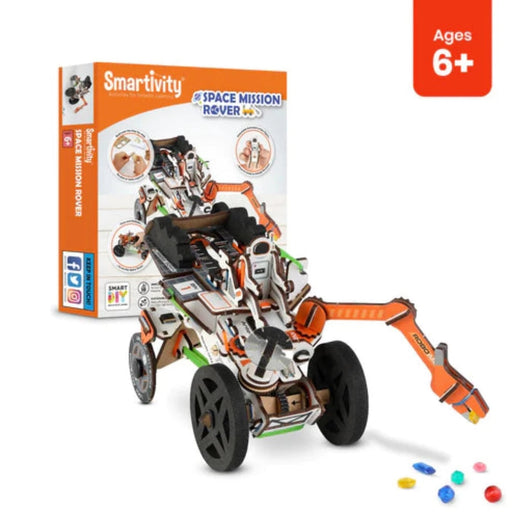Smartivity Space Mission Rover DIY STEAM toy-STEM toys-Smartivity-Toycra