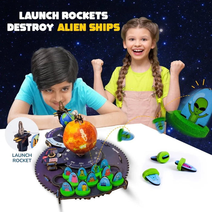 Smartivity Space Shooters DIY STEM Fun Toy-STEM toys-Smartivity-Toycra