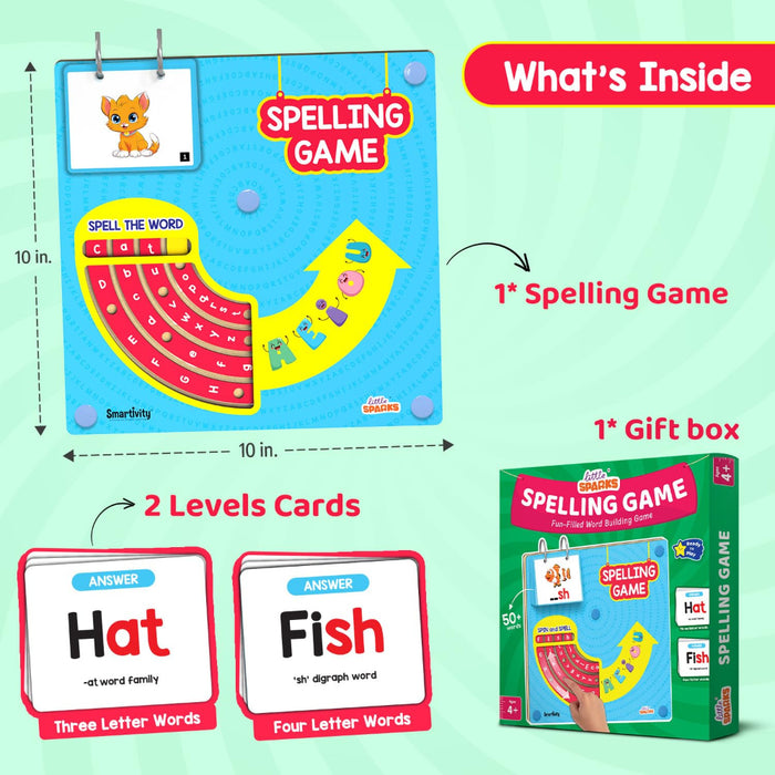 Smartivity Spelling Game-Kids Games-Smartivity-Toycra
