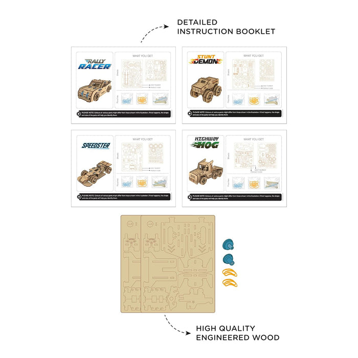 Smartivity Stem Wheels Torque Busters-STEM toys-Smartivity-Toycra