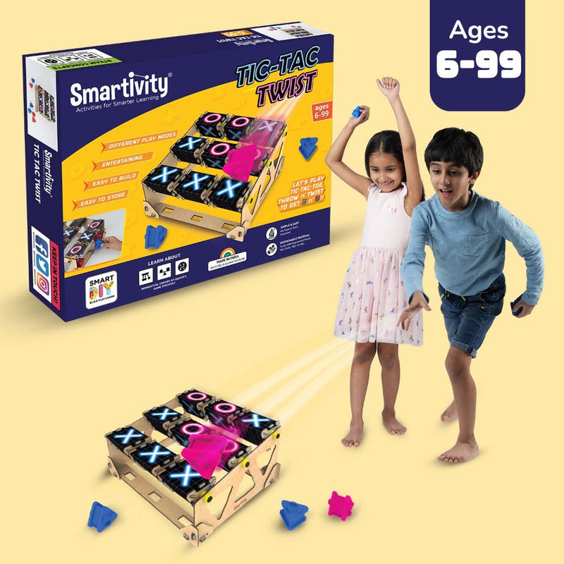 Smartivity Tic Tac Twist STEM DIY Fun Game