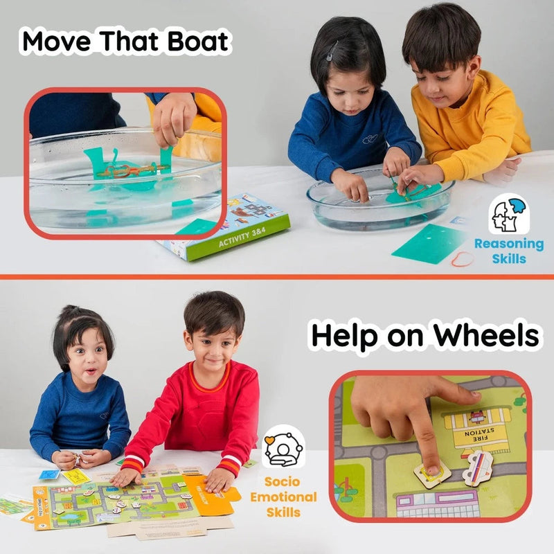 Smartivity Transports on the Go 7 In 1 Activity Kit