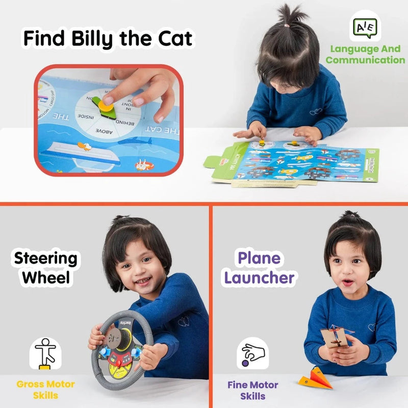 Smartivity Transports on the Go 7 In 1 Activity Kit