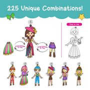 Smartivity Window Art Dress Up Fashion Kit