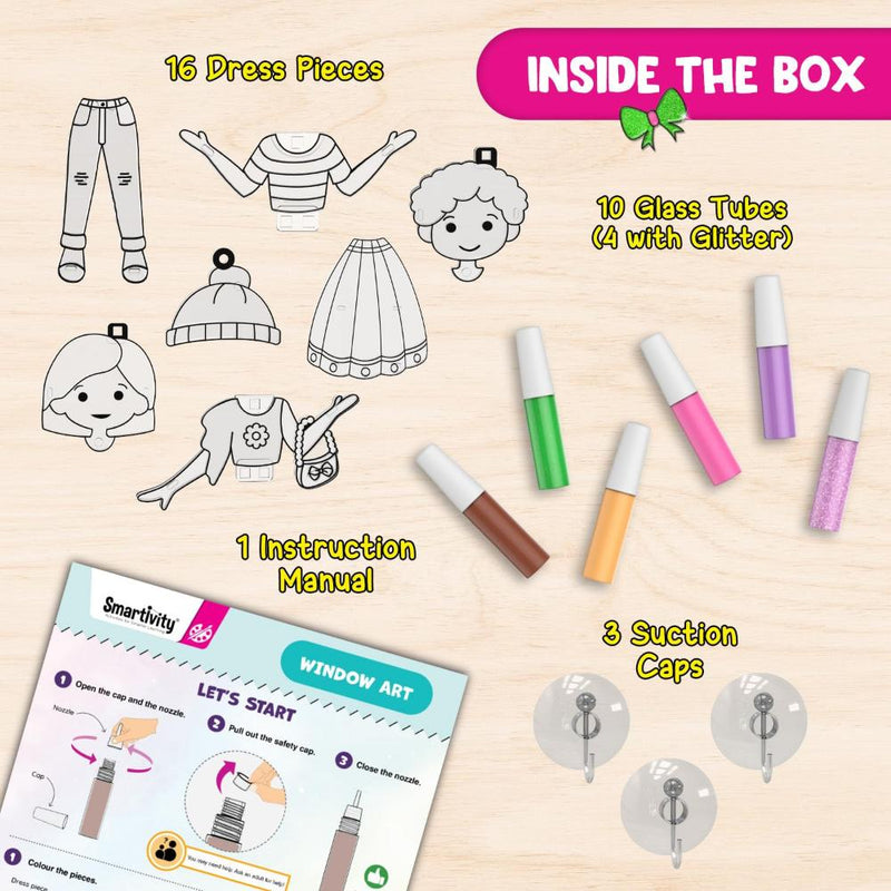 Smartivity Window Art Dress Up Fashion Kit