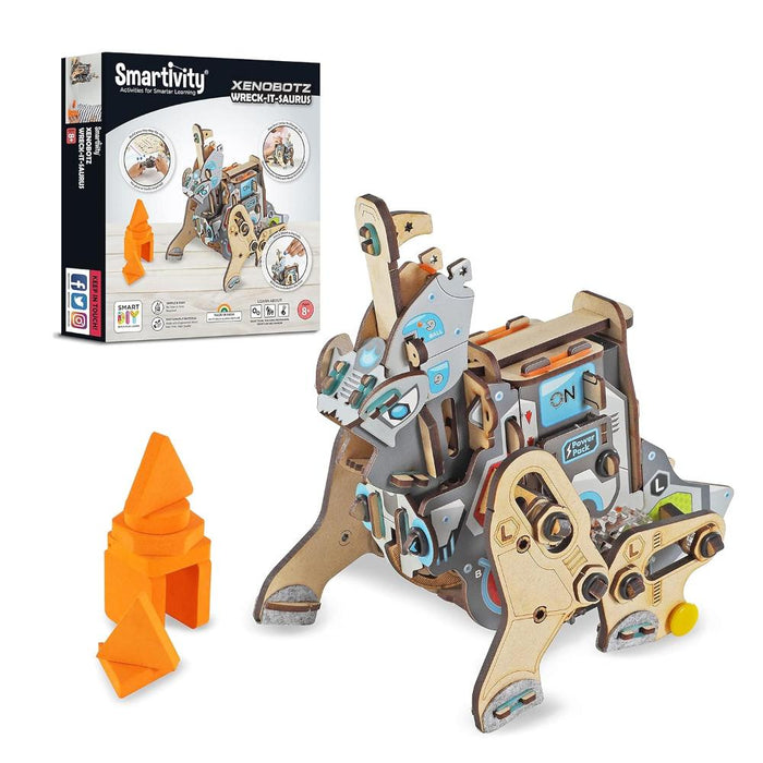 Smartivity Xenobotz Wreck It Saurus-STEM toys-Smartivity-Toycra