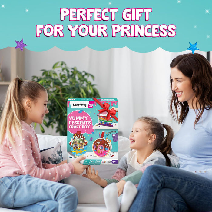 Smartivity Yummy Dessert Craft Box-Arts & Crafts-Smartivity-Toycra