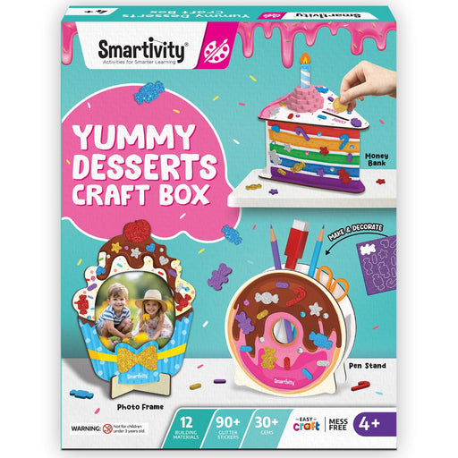 Smartivity Yummy Dessert Craft Box-Arts & Crafts-Smartivity-Toycra