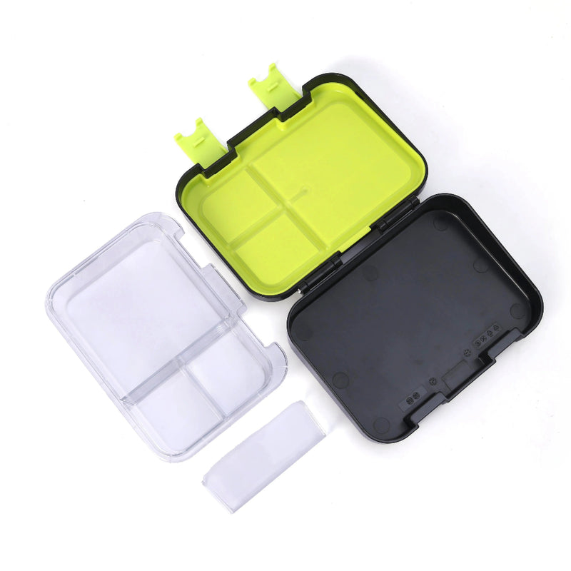 Smiggle Bento Small Happy Fly Hi Lunch Box - Black
