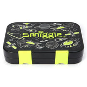 Smiggle Bento Small Happy Fly Hi Lunch Box - Black