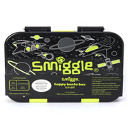 Smiggle Bento Small Happy Fly Hi Lunch Box - Black
