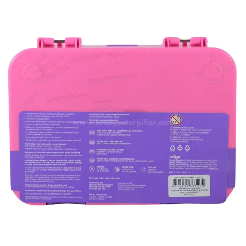 Smiggle Happy Bento Lunchbox Medium