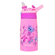 Smiggle Movin' Steel Flip Junior Water Bottle 400ml