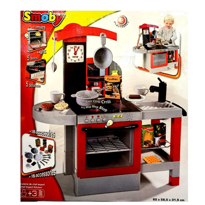 Smoby Chef Expert Kitchen-Pretend Play-Smoby-Toycra