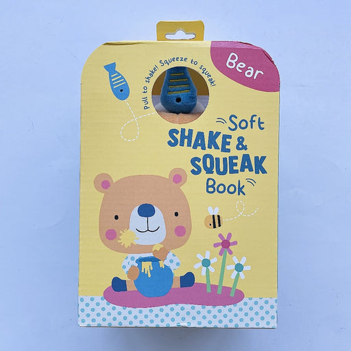 Soft Shake & Squeak Book-Cloth Book-Toycra Books-Toycra
