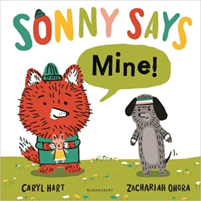 Sonny Says Mine!-Board Book-Bl-Toycra