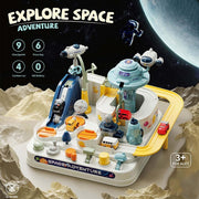 Space Adventure Car Track Toys