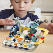 Space Adventure Car Track Toys
