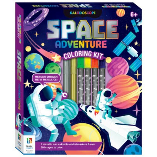 Space Adventure Coloring Kit-Activity Books-SBC-Toycra