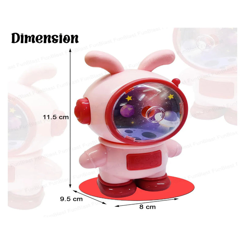 Space Rabbit Shaped Pencil Sharpener