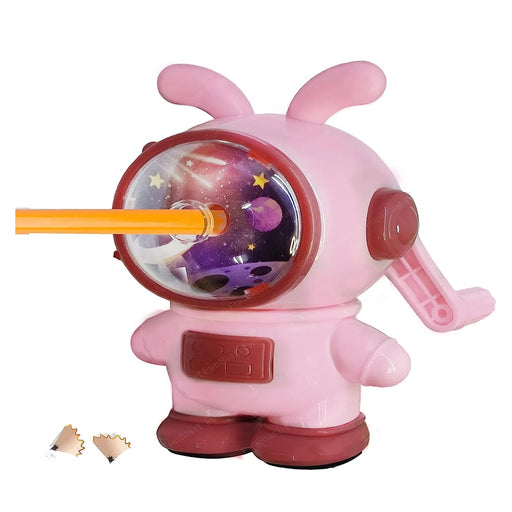 Space Rabbit Shaped Pencil Sharpener-Stationery-Bright International-Toycra