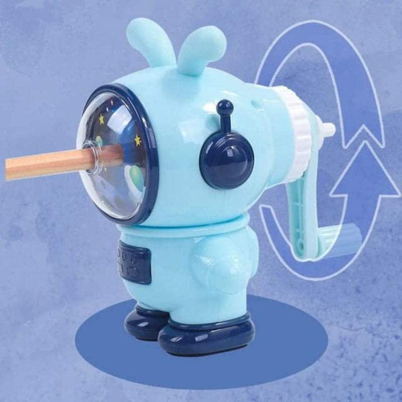 Space Rabbit Shaped Pencil Sharpener