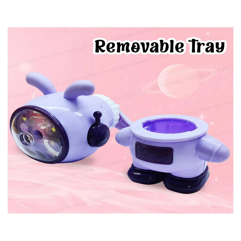 Space Rabbit Shaped Pencil Sharpener